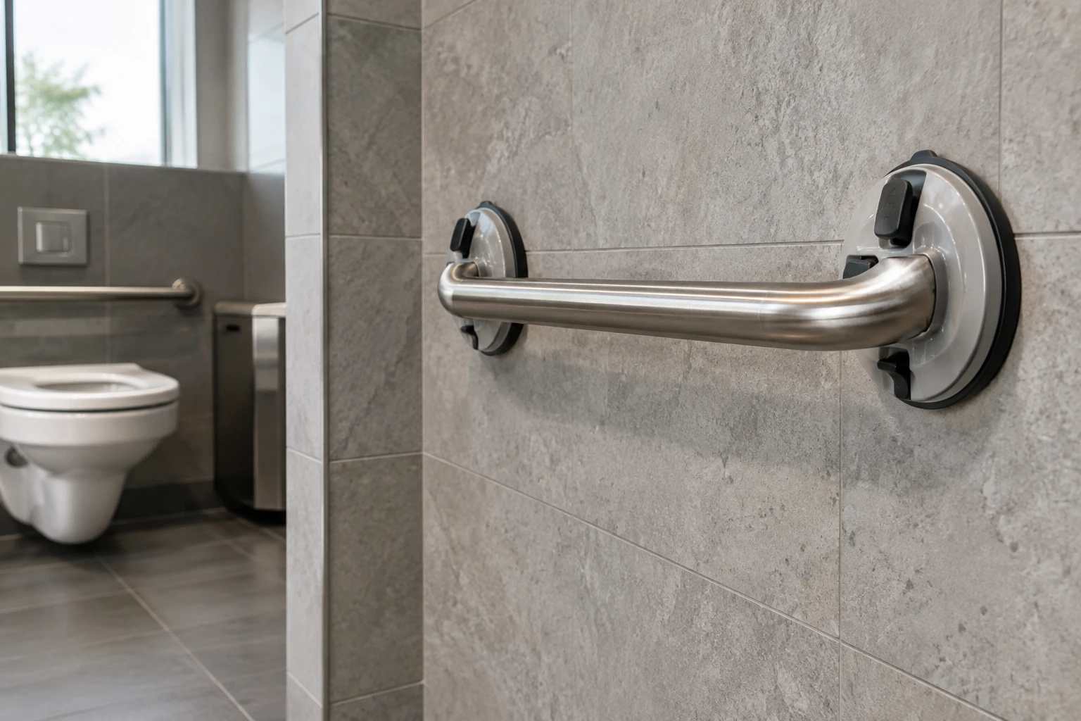 Suction Grab Bars in US Commercial Washrooms: A Facility Manager's Audit Checklist
